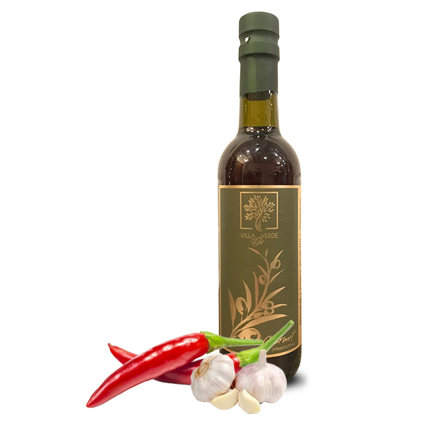 Peperchino Garlic (Chili Peppers) Hot Agrumato Olive Oil